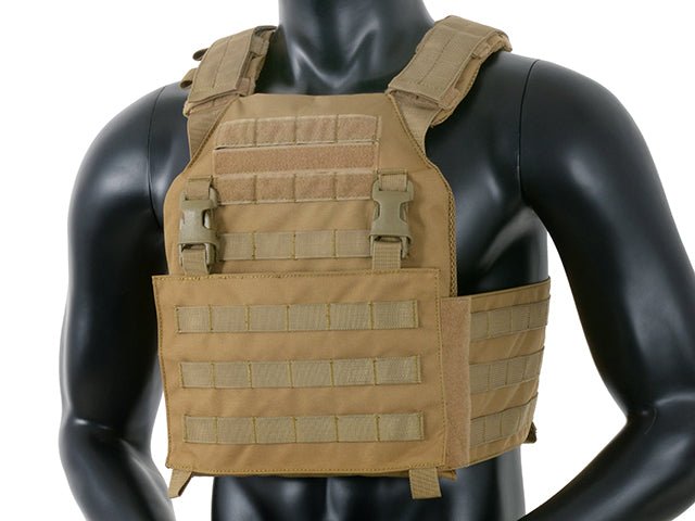 Buckle up Assault Plate Carrier - Coyote - Paintball Buddy