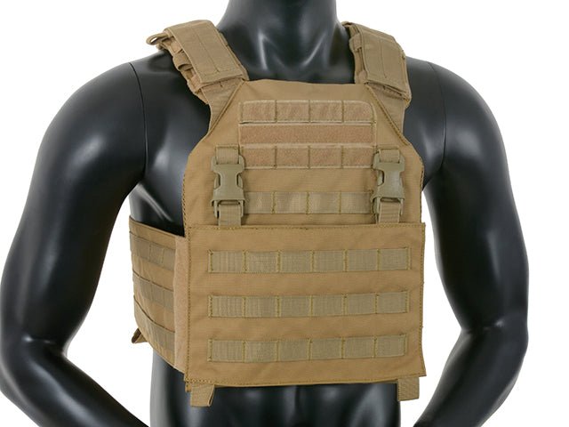 Buckle up Assault Plate Carrier - Coyote - Paintball Buddy