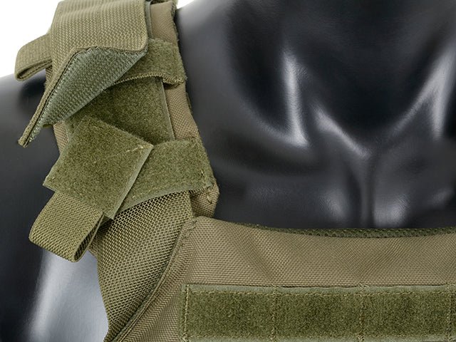 Buckle up Assault Plate Carrier - Multicam Black - Paintball Buddy