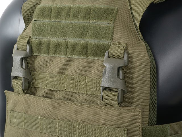 Buckle up Assault Plate Carrier - Multicam Black - Paintball Buddy