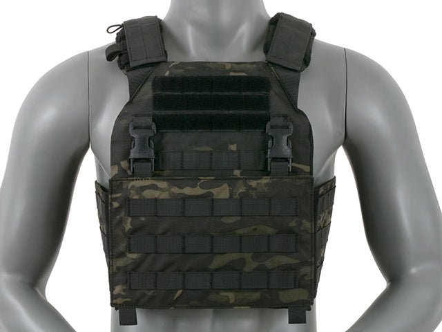 Buckle up Assault Plate Carrier - Multicam Black - Paintball Buddy