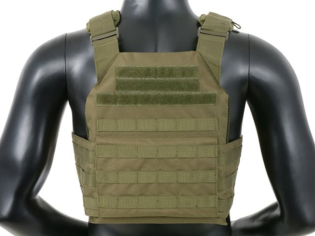 Buckle up Assault Plate Carrier - Olive - Paintball Buddy