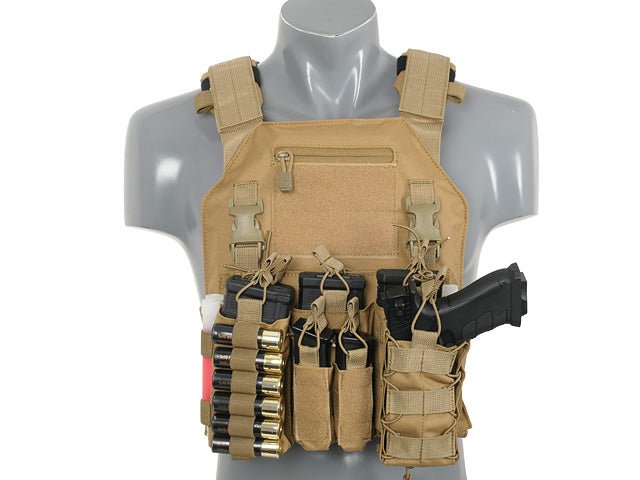 Buckle up Multi Mission Front Panel - Olive - Paintball Buddy