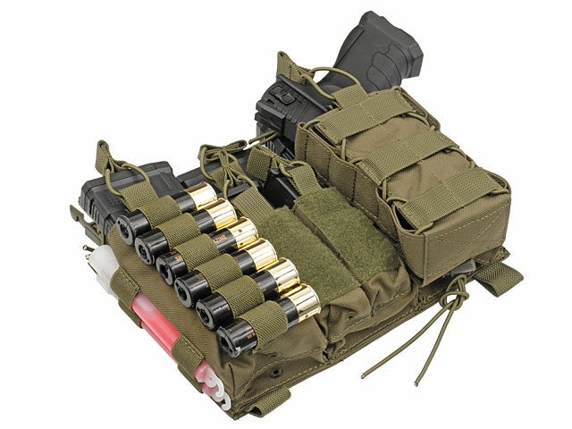 Buckle up Multi Mission Front Panel - Olive - Paintball Buddy