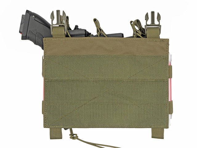 Buckle up Multi Mission Front Panel - Olive - Paintball Buddy