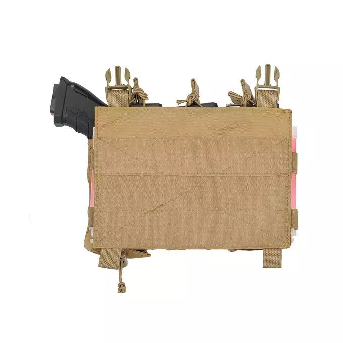 Buckle up Multi Mission Front Panel - Tan - Paintball Buddy