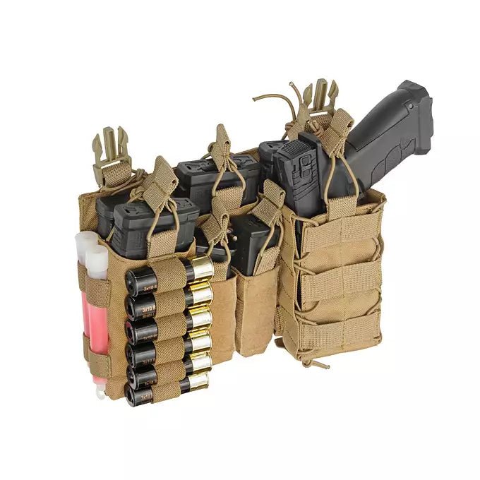 Buckle up Multi Mission Front Panel - Tan - Paintball Buddy