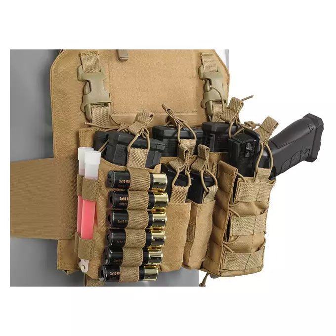 Buckle up Multi Mission Front Panel - Tan - Paintball Buddy