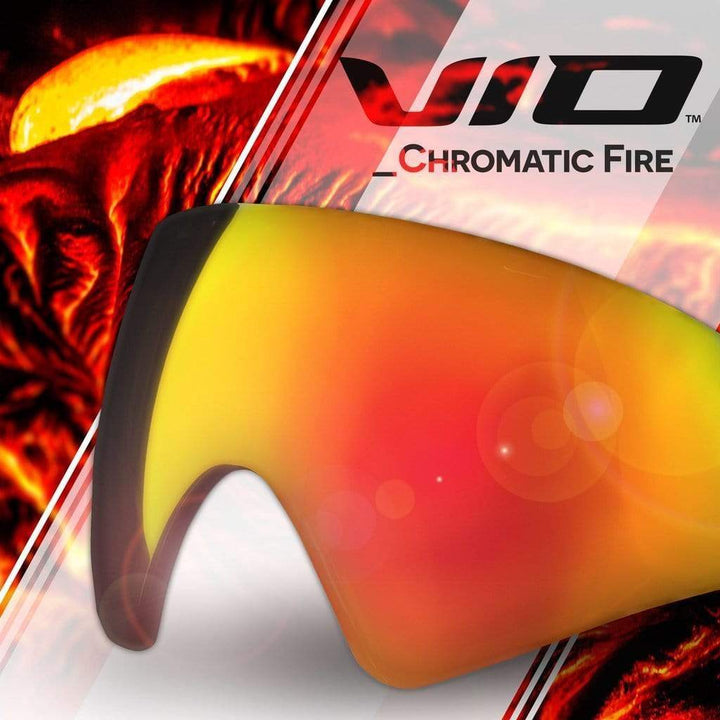 Bunkerkings CMD VIO Thermal Maskenglas - Chromatic Fire - Paintball Buddy