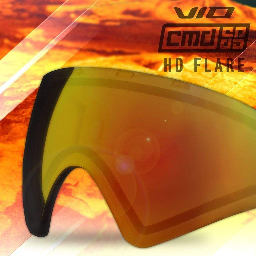 Bunkerkings CMD VIO Thermal Maskenglas - HD Flare - Paintball Buddy