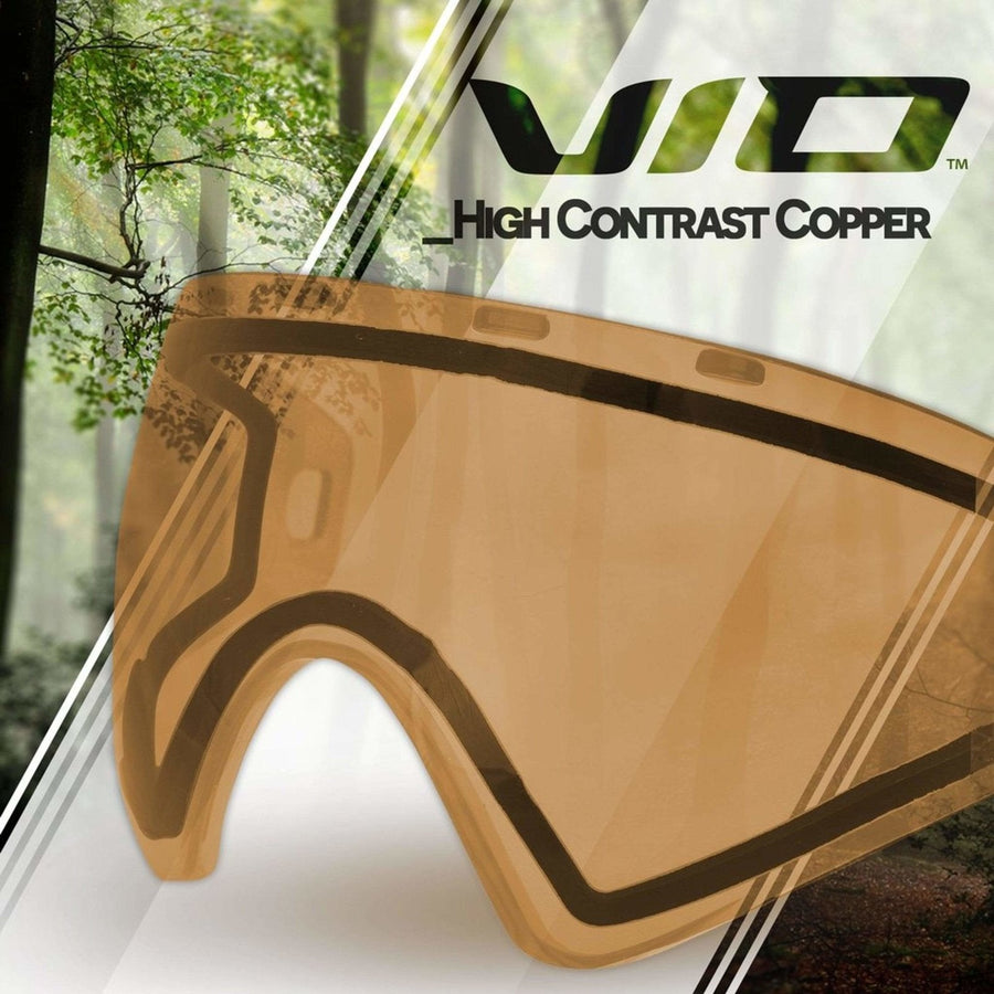 Bunkerkings CMD VIO Thermal Maskenglas - High Contrast Copper - Paintball Buddy