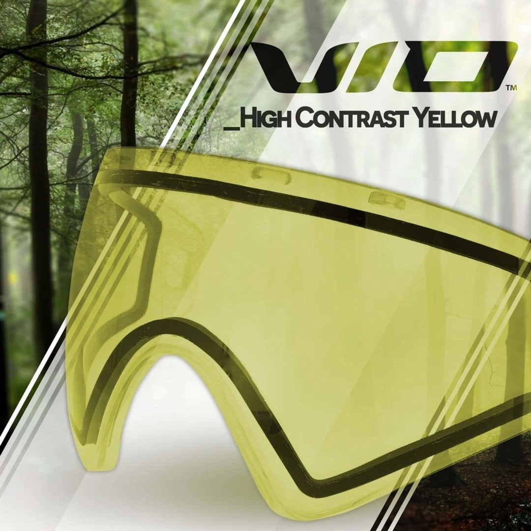 Bunkerkings CMD VIO Thermal Maskenglas - High Contrast Yellow - Paintball Buddy