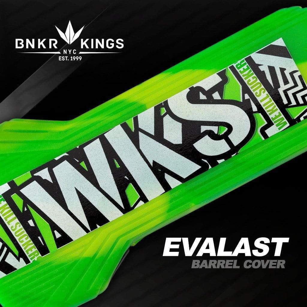 Bunkerkings Evalast Barrel Cover - Shred Lime - Paintball Buddy