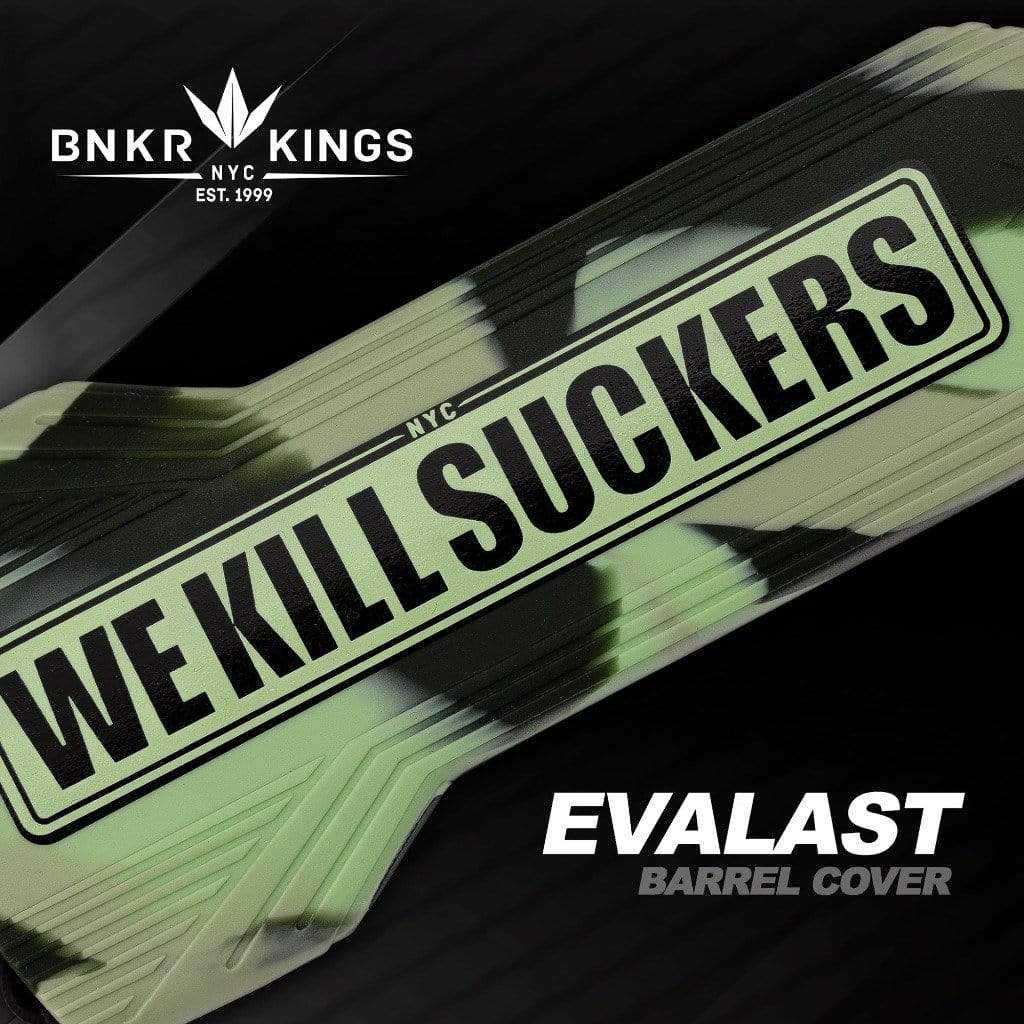 Bunkerkings Evalast Barrel Cover - WKS Camo - Paintball Buddy