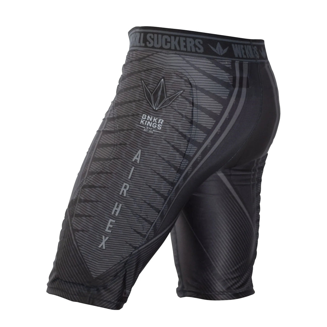 Bunkerkings Fly Compression Shorts - Schwarz - Paintball Buddy