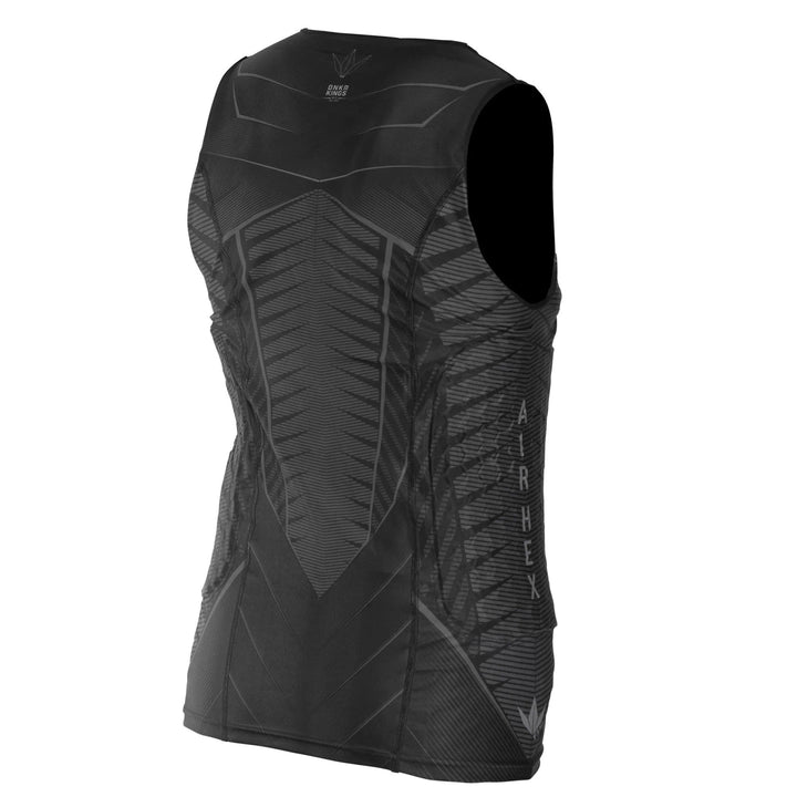 Bunkerkings Fly Compression Sleeveless Top - Schwarz - Paintball Buddy