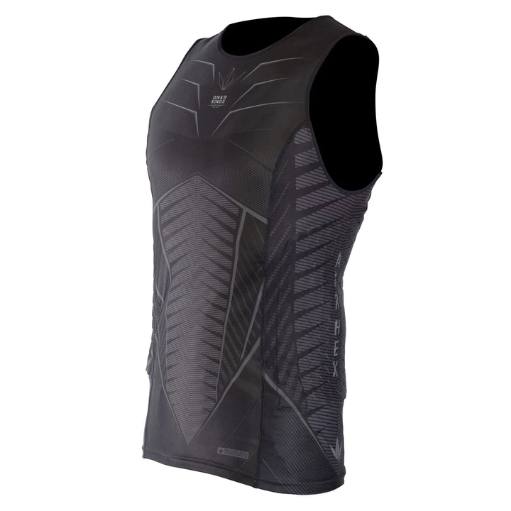 Bunkerkings Fly Compression Sleeveless Top - Schwarz - Paintball Buddy