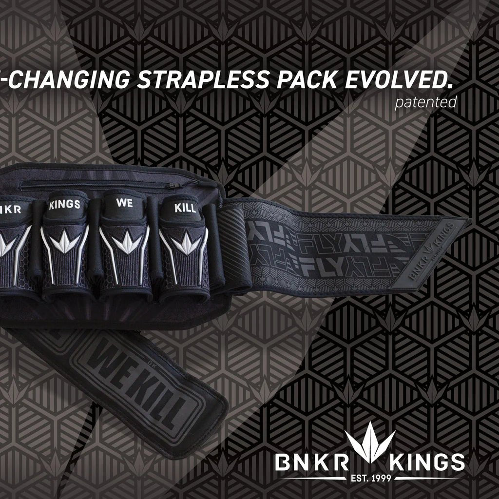 Bunkerkings Fly2 Pack Paintball Battlepack (4+7) - Coronation Black - Paintball Buddy