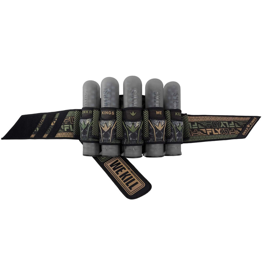 Bunkerkings Fly2 Pack Paintball Battlepack (4+7) - Jungle Skull - Paintball Buddy