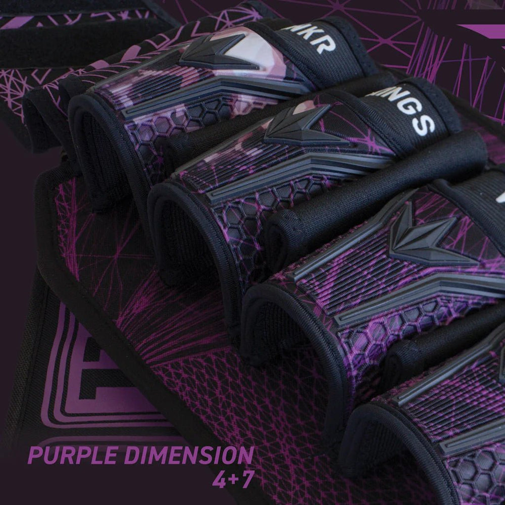 Bunkerkings Fly2 Pack Paintball Battlepack (4+7) - Purple Dimension - Paintball Buddy