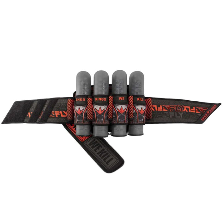 Bunkerkings Fly2 Pack Paintball Battlepack (4+7) - Red Skull - Paintball Buddy