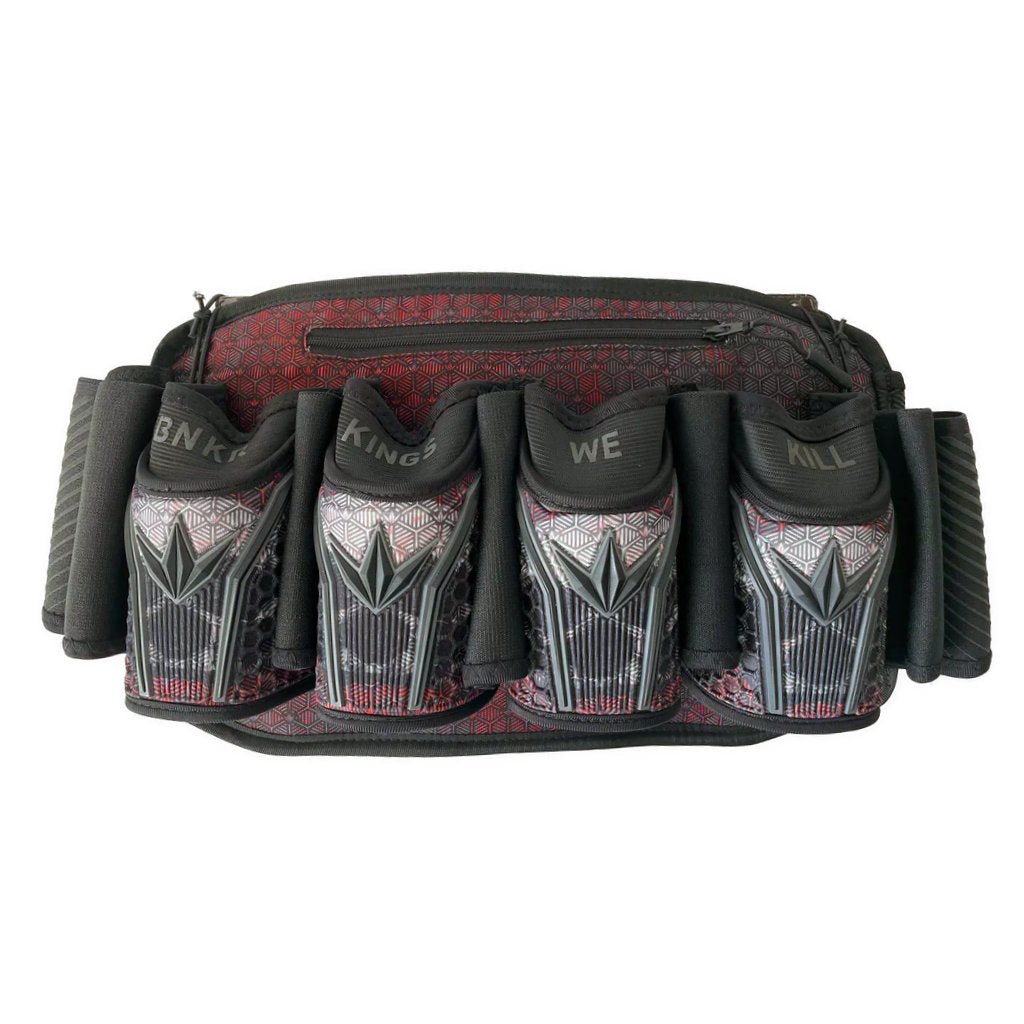 Bunkerkings Fly2 Pack Paintball Battlepack (4+7) - Red Splash - Paintball Buddy