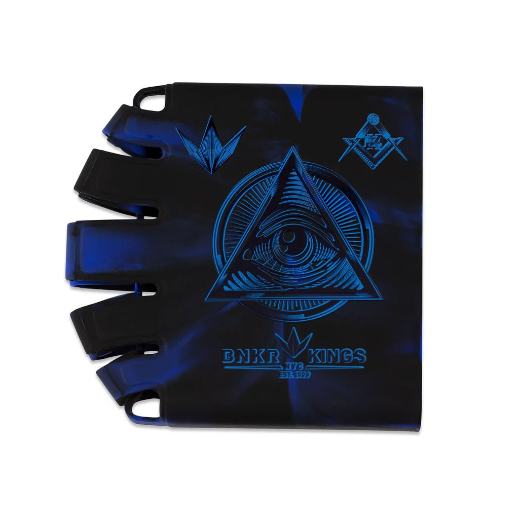 Bunkerkings Knuckle B Tank Cover - Conspiracy Blue - Paintball Buddy