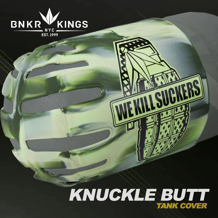 Bunkerkings Knuckle B Tank Cover - Wks Grenade Camo - Paintball Buddy