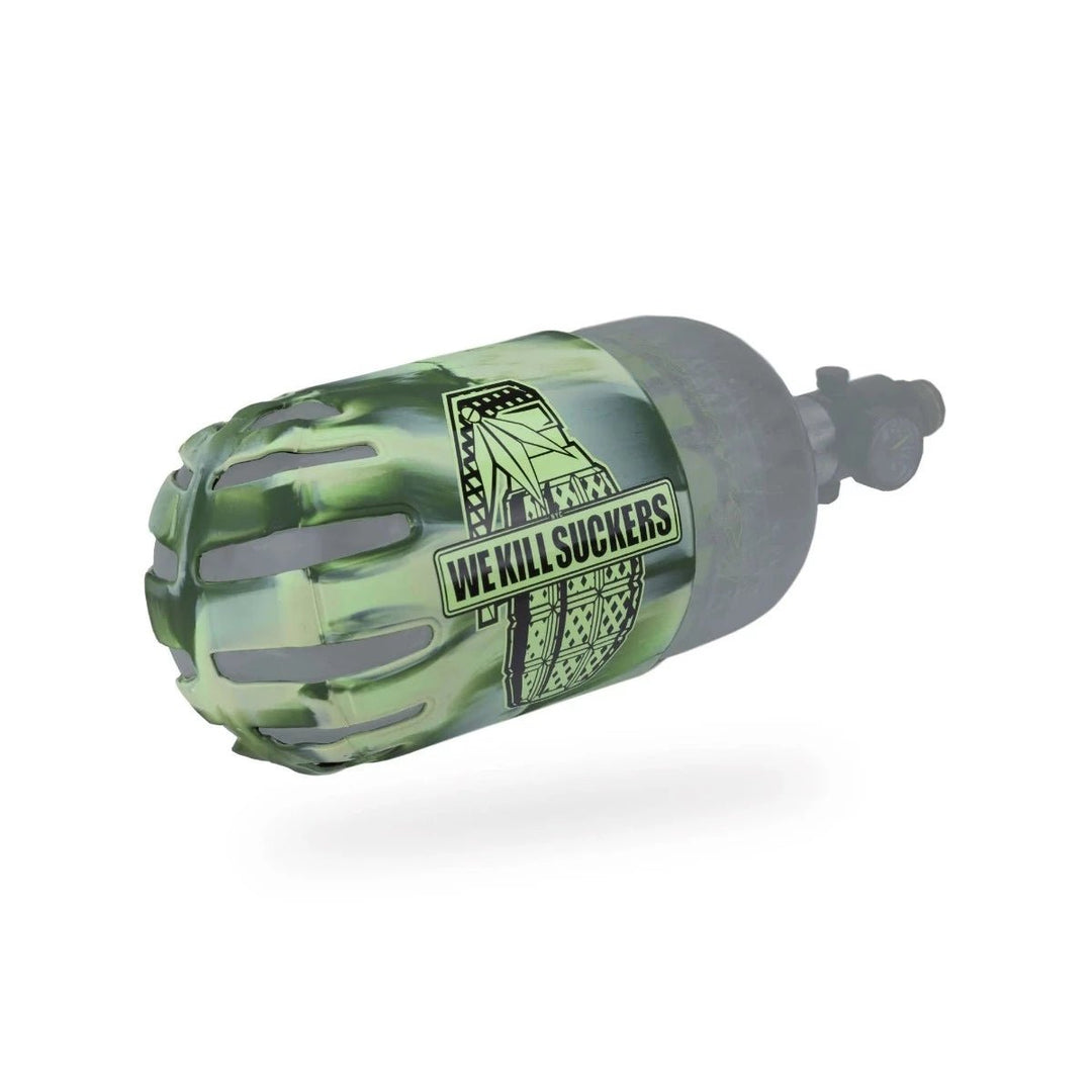 Bunkerkings Knuckle B Tank Cover - Wks Grenade Camo - Paintball Buddy