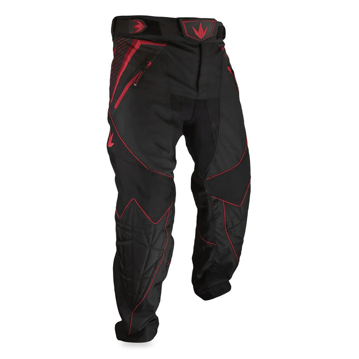 Bunkerkings V2 Supreme Pants - Schwarz, Rot - Paintball Buddy