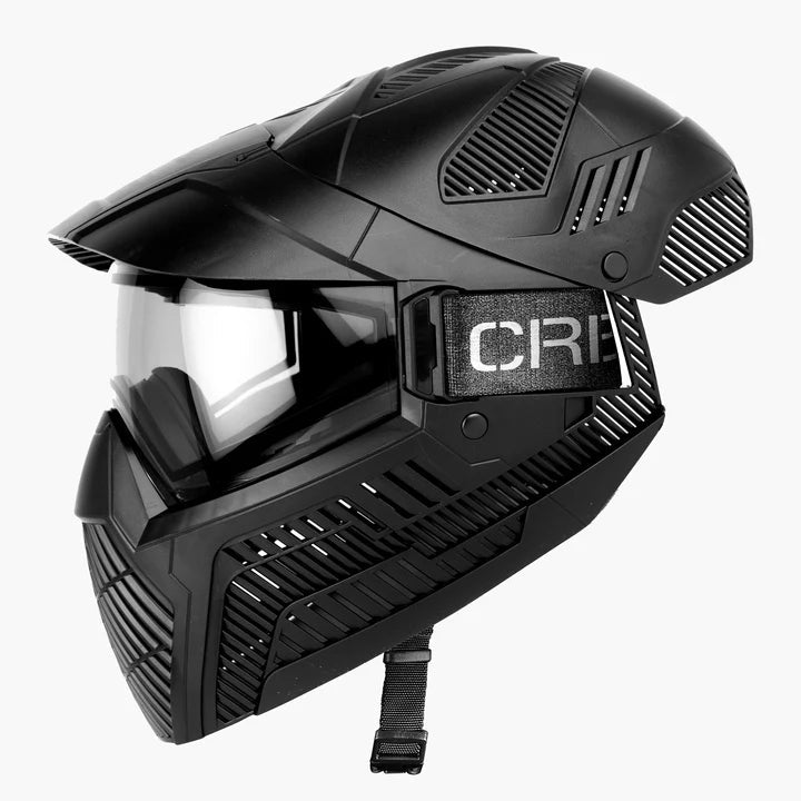 Carbon Vollschutz Paintball Thermal Maske - Black - Paintball Buddy