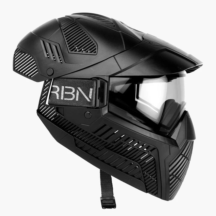 Carbon Vollschutz Paintball Thermal Maske - Black - Paintball Buddy