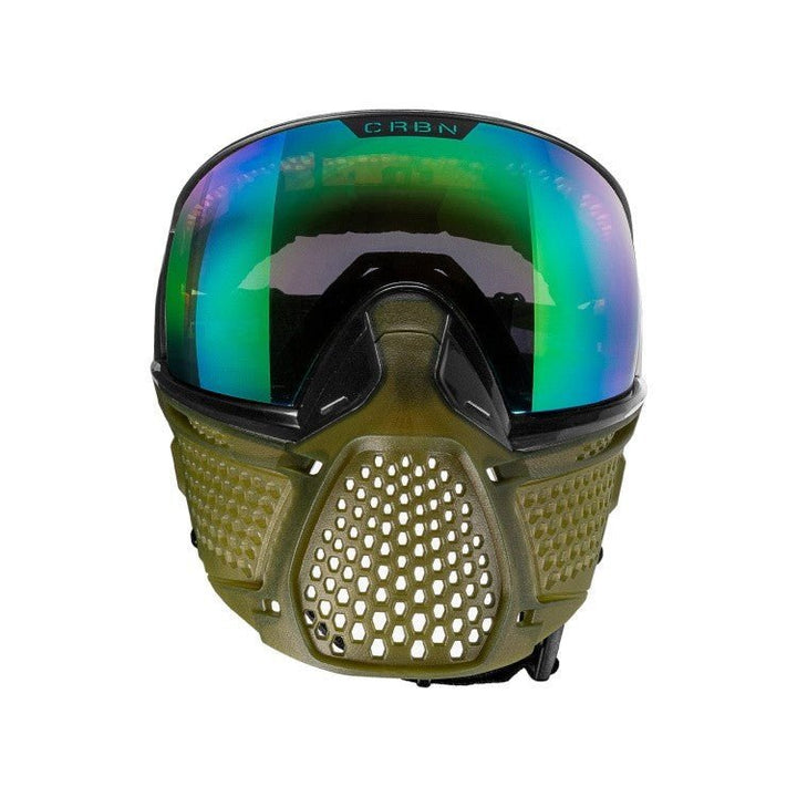 Carbon ZERO PRO Paintball Thermal Maske - Moss - Paintball Buddy