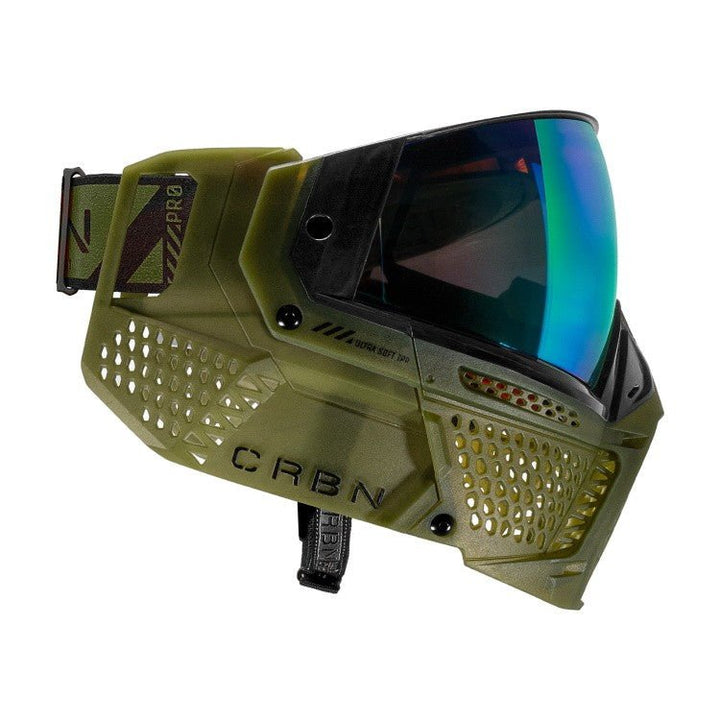 Carbon ZERO PRO Paintball Thermal Maske - Moss - Paintball Buddy