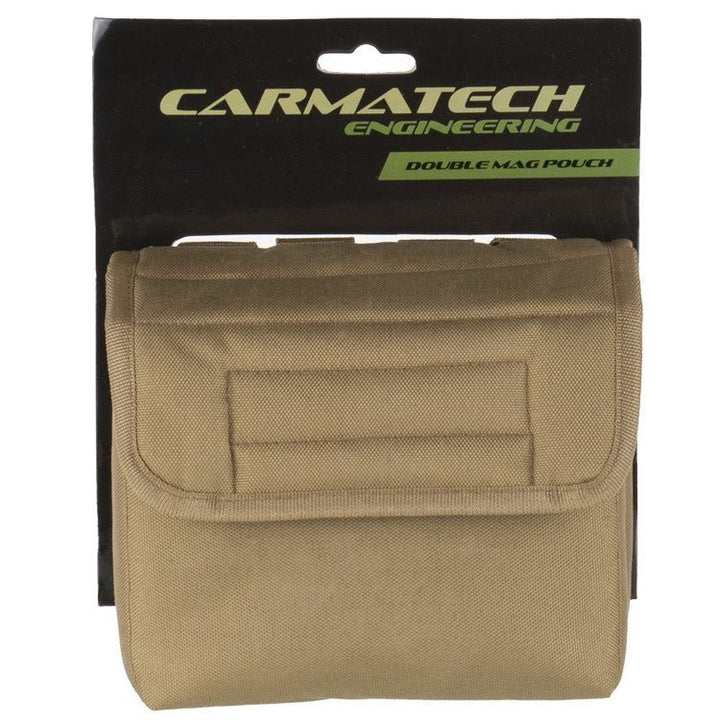 Carmatech SAR - 12 Double Mag Pouch / 2er Magazintasche - Desert Tan - Paintball Buddy