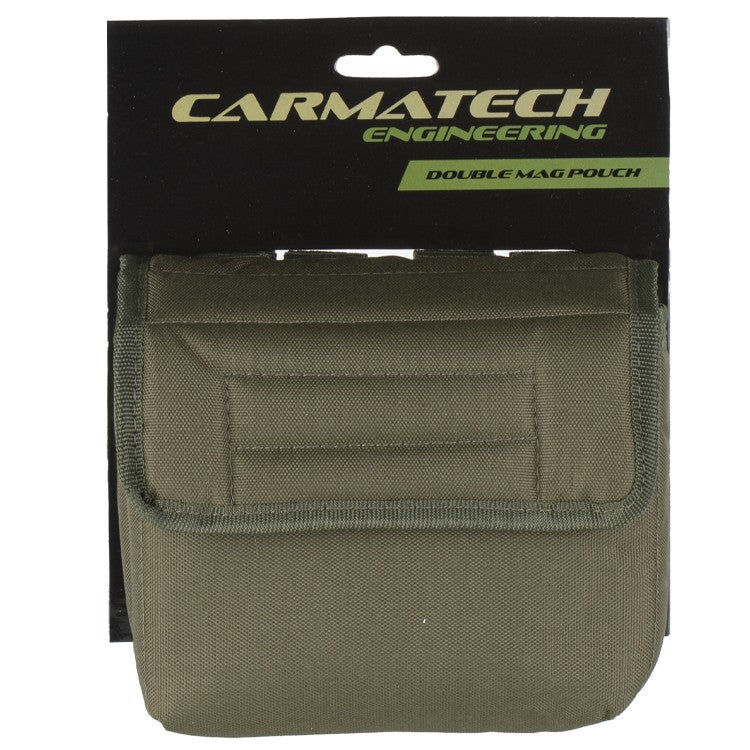 Carmatech SAR - 12 Double Mag Pouch / 2er Magazintasche - Oliv - Paintball Buddy