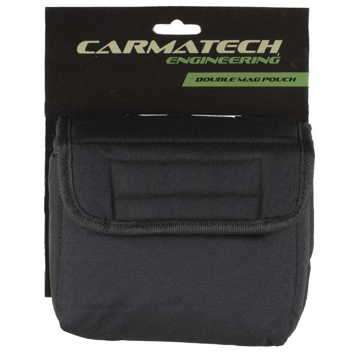 Carmatech SAR - 12 Double Mag Pouch / 2er Magazintasche - Schwarz - Paintball Buddy