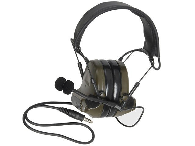 Clear Voice Headset - Olive - Paintball Buddy