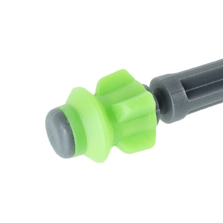 Creden Faltbarer Paintball Laufreiniger Pro Swab mit Gummilippe - Grün