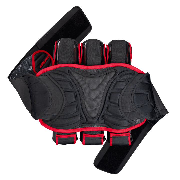 Dye Assault Pack 3+4 Battlepack - Schwarz/Rot - Paintball Buddy