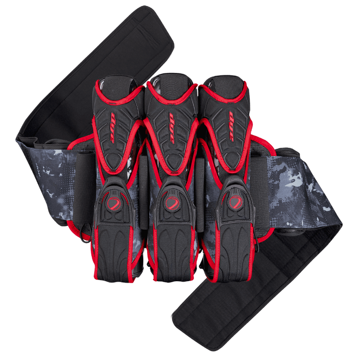 Dye Assault Pack 3+4 Battlepack - Schwarz/Rot - Paintball Buddy