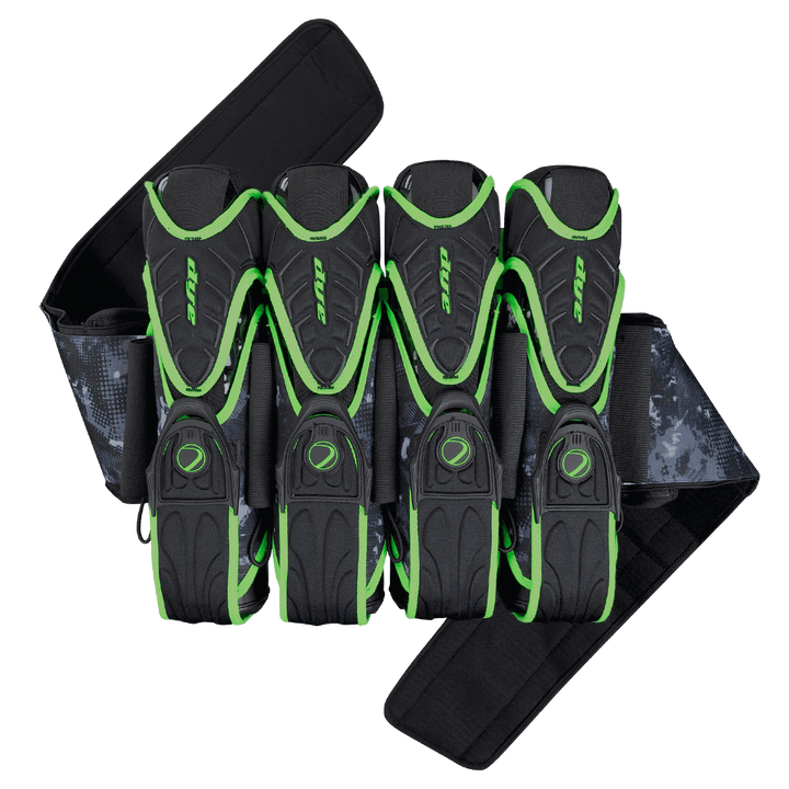 Dye Assault Pack 4+5 Battlepack - Schwarz/Lime - Paintball Buddy