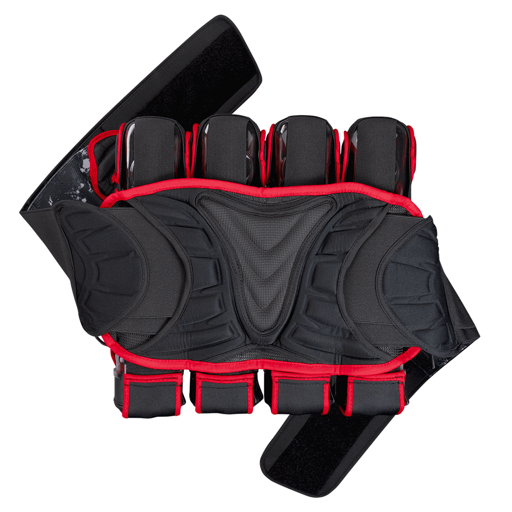 Dye Assault Pack 4+5 Battlepack - Schwarz/Red - Paintball Buddy