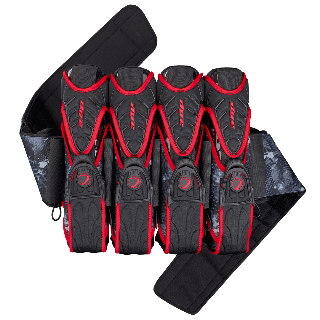 Dye Assault Pack 4+5 Battlepack - Schwarz/Red - Paintball Buddy