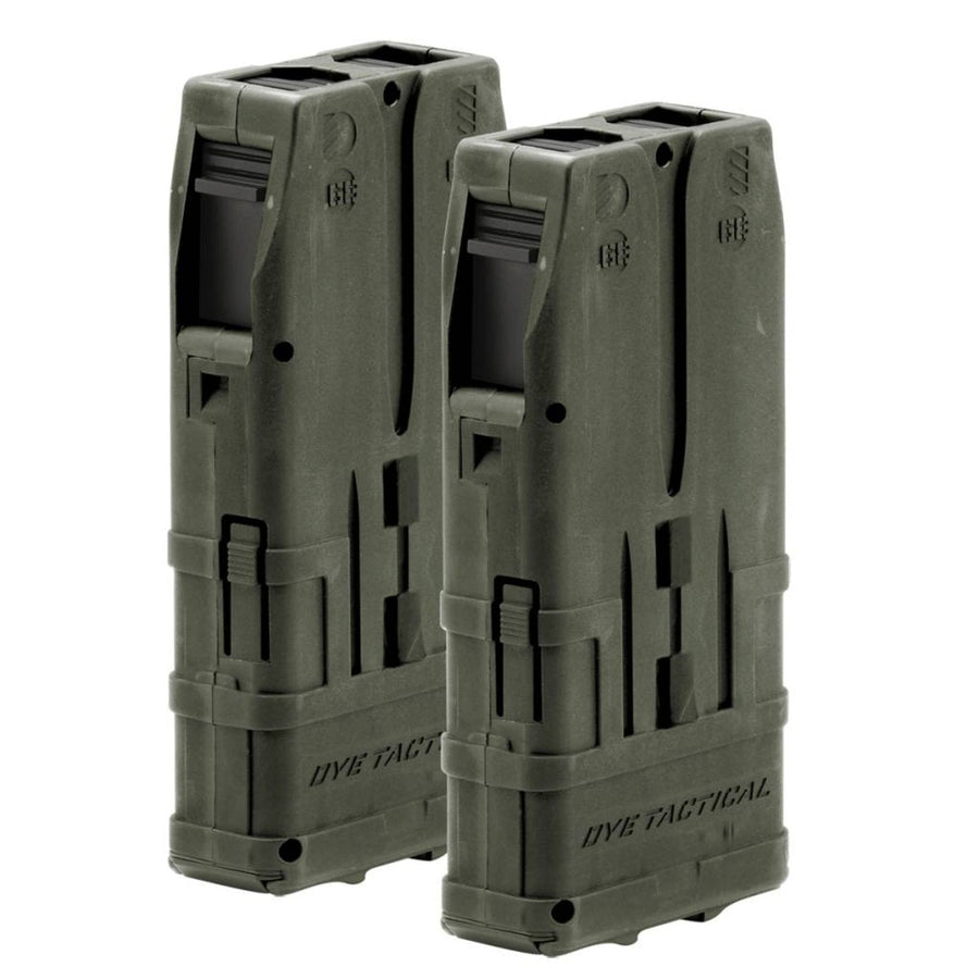 Dye DAM Tactical Magazin 10 Schuss 2 Stück - Olive - Paintball Buddy