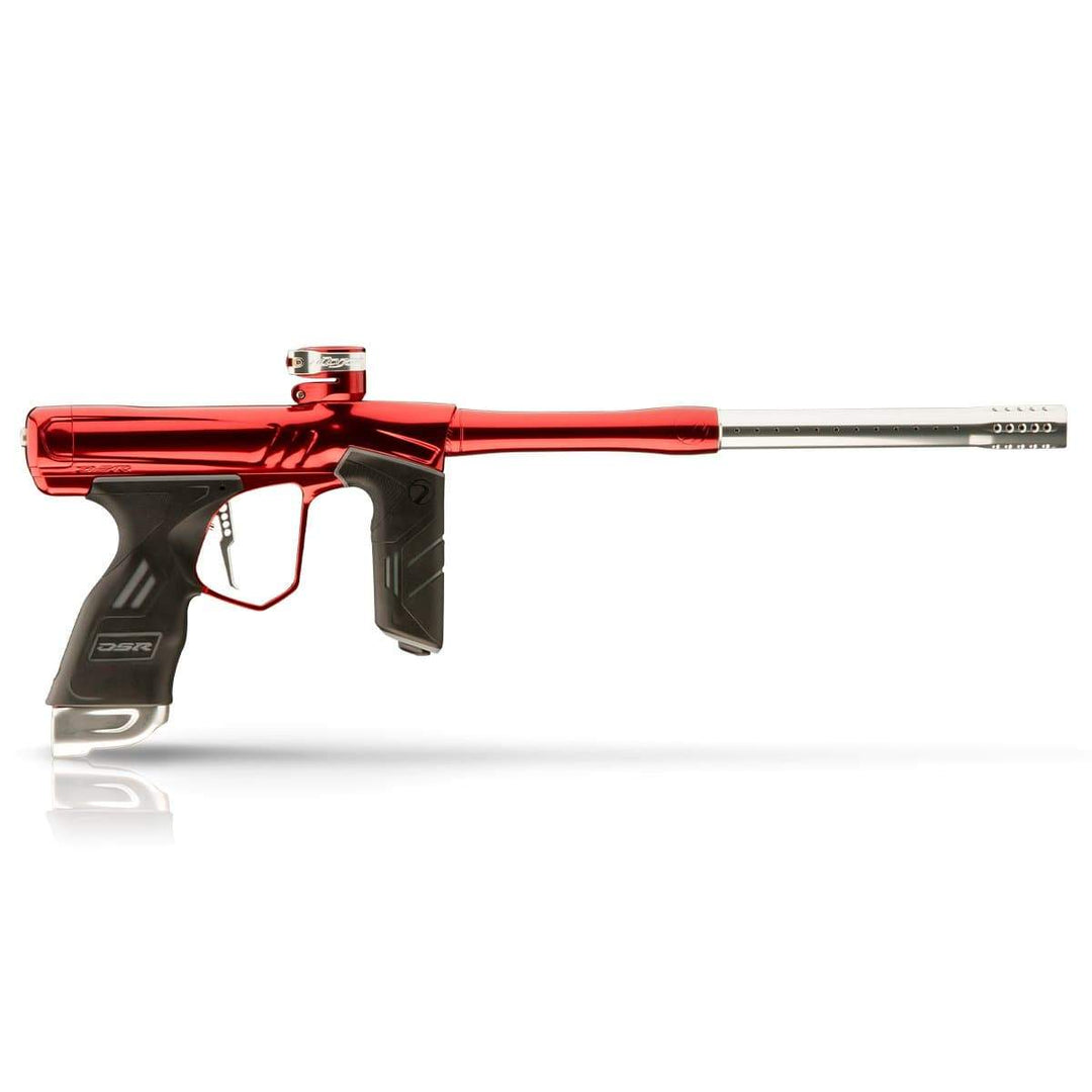 Dye DSR+ Paintball Markierer - Lava Red, Silver polished - Paintball Buddy