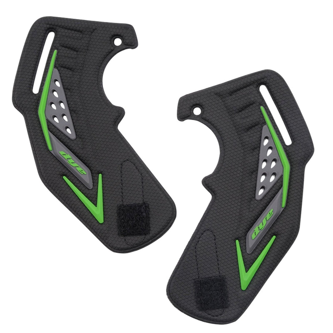 DYE Ear Piece I5 Lime paar - Paintball Buddy