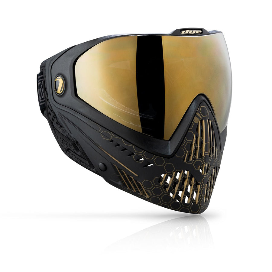 DYE i5 IM ShieldsPaintball Thermal Maske - Hypercam Black Gold - Paintball Buddy