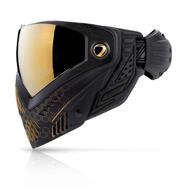 DYE i5 IM ShieldsPaintball Thermal Maske - Hypercam Black Gold - Paintball Buddy