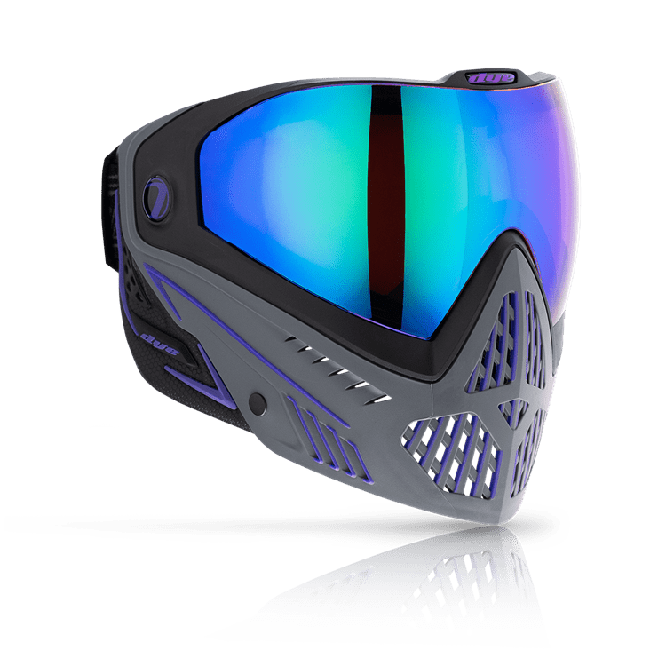 Dye I5 Paintball Maske - Barney Lila/Grau/Schwarz - Paintball Buddy